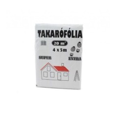 Folie de acoperire pentru zugravit, groasa, 4m x 5m, 20mp