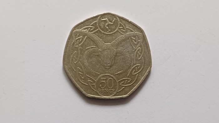 Insula Man-50 Pence 2017