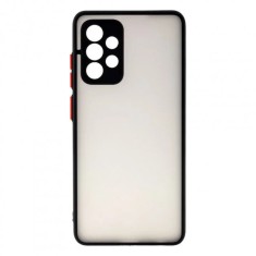 Husa Samsung A53 5G a536 Silicon+Plastic Colored Buttons Negru