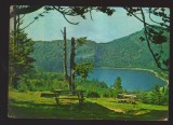 CPIB 23520 CARTE POSTALA - LACUL SF. ANA, CIRCULATA, 1973, STAMPILE, TIMBRU