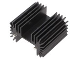 Radiator Extrudat Negru 25x42mm pentru TO218/TO220/TO247