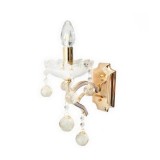 Aplica Cristal Angel 1x E14 Alb Auriu ModernLight Concept
