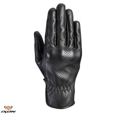 Manusi femei pentru scuter - motocicleta Urban/heritage vara piele Ixon model RS Nizo Air LS culoare: negru &ndash; degete tactile S (7/8)