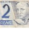 B11 - Bancnota foarte veche - Brazilia - 2 reais
