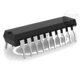 Flip-Flop Digital D 8 THT DIP20 HC cu 3 Stări