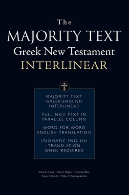 The Majority Text Greek New Testament Interlinear foto