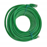 Cumpara ieftin Cablu ecranat FTP, Lanberg 41918, cat.6, mufat 2xRJ45, lungime 20m, AWG 26, 250 MHz, de legatura retea, ethernet, verde