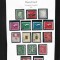 Germania 1955 foaie album cu 16 timbre