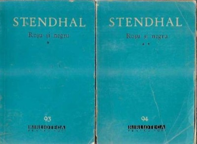 Rosu si negru (2 volume) - Stendhal foto