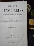 De la sante des gens maries ou physiologie de la generation de lhomme - L. Seraine