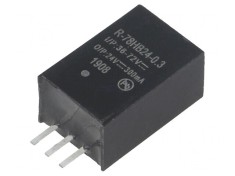 Convertor DC/DC 12W 36-72V la 24V 0.3A SIP3