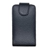 Husa telefon Flip Vertical iPhone 4 Black