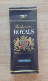 Pachet plin tigari ROTHMANS ROYALS anii 1980 ANGLIA