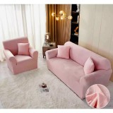 Cumpara ieftin Set Huse Canapea 3211 Catifea Roz Deschis - JO901