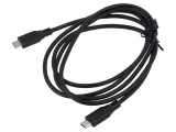 Cablu USB C 1,5m cu 2 mufă, 480Mbps, PVC