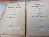 A. D. Xenopol - Istoria Partidelor Politice in Romania. Vol I partea I si II (Partea I dela Origini pana la 1848, Partea II dela 1848 pana la 1866)