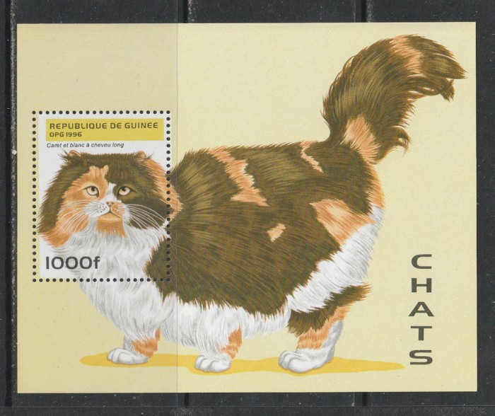 Guinea 1996- Pisici S/S 1v MNH