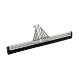 Stergator apa Kerbl 45 cm, otel galvanizat, lama cauciuc natural, rezistent coroziune, igienizare spatii umede