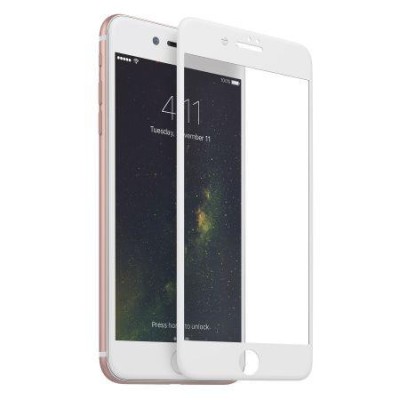 Folie sticla pentru Apple iPhone 7 3D MyStyle Alb foto
