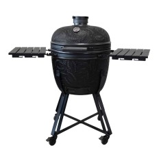 Gratar Kamado Kamal 60/XL negru mat, Barbecook Essential GrillCooking