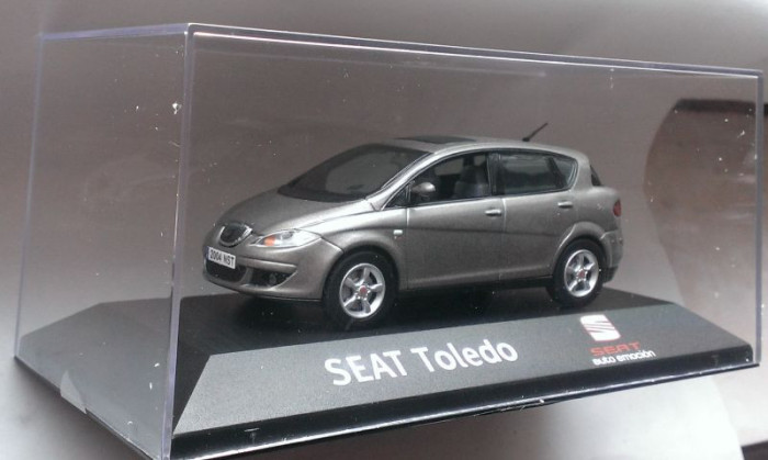 Macheta Seat Toledo MK3 silver 2004-2009 - Fischer 1/43