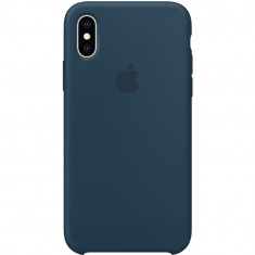 Husa originala din Silicon Verde Pacific pentru APPLE iPhone Xs Max foto