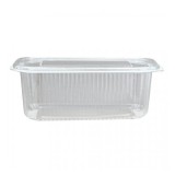 Cumpara ieftin Caserola Plastic cu Capac incorporat, 1000ml, Set 100 buc, EP
