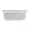 Caserola Plastic cu Capac incorporat, 1000ml, Set 100 buc