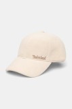 Timberland sapca culoarea bej, neted, TB0A61M2EFL1