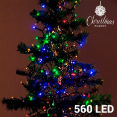 Lumini de Craciun Multicolore (560 LED) foto