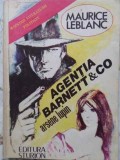 Agentia Barnett &amp; Co - Maurice Leblanc - Carte Politista, 1991, Sturion, Romana, Paperback