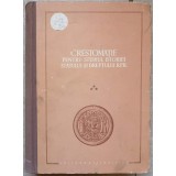 CRESTOMATIE PENTRU STUDIUL ISTORIEI STATULUI SI DREPTULUI R.P.R VOL.3 FEUDALSMUL 2-STEFAN PASCU, VLADIMIR H-261875
