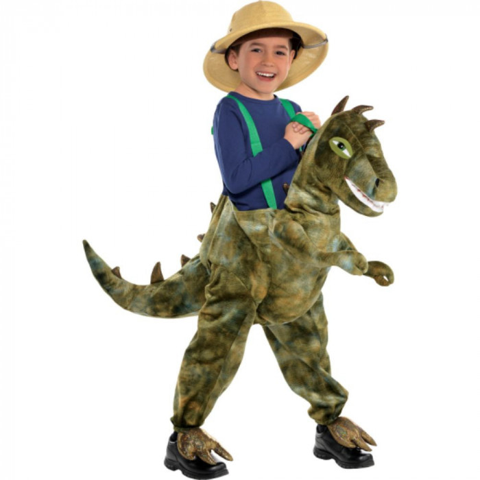 Costum Dinozaur Ride-on cu sunete si lumini pentru copii 3-5 ani 104-110 cm