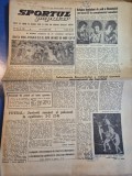 ziarul sportul popular 17 octombrie 1966 - echipa feminina de sah locul 2 la campionatul mondial
