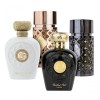 Pachet 4 parfumuri Best Seller, Opulent Musk 100 ml si Opulent Oud 100 ml si Jazzab Gold 100 ml si Jazzab Silver 100 ml, Lattafa