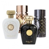 Cumpara ieftin Pachet 4 parfumuri Best Seller, Opulent Musk 100 ml si Opulent Oud 100 ml si Jazzab Gold 100 ml si Jazzab Silver 100 ml