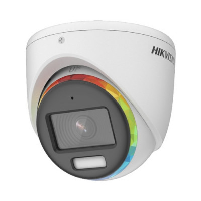 ColorVU - Camera AnalogHD 2MP, lentila 2.8mm, lumina 20m, Audio - HIKVISION DS-2CE70DF8T-MFSLN-2.8mm SafetyGuard Surveillance foto
