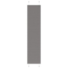 vidaXL Jaluzea plisată Antracit 45x200 cm Lățime țesătură 44,4 cm 4015098