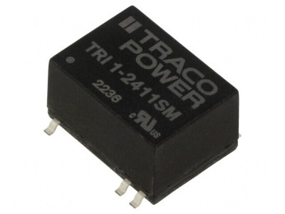 Convertor DC/DC 1W 24V la 5V 200mA TRI 1-2411SM foto