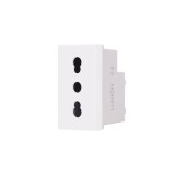 Modul Priza Simpla Ingusta LUXION, Standard Italian SmartElectro IntelligentHouse