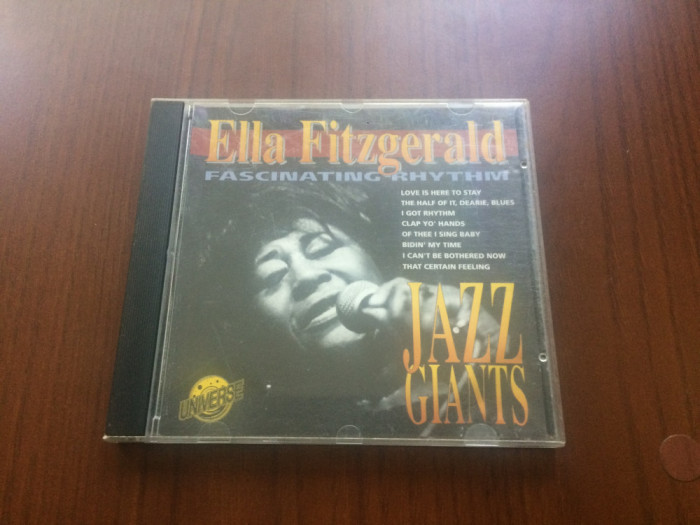ella fitzgerald fascinating rhythm jazz giants cd disc compilatie muzica jazz NM