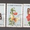 Sao Tome 1988 Flowers Butterflies used DE.078
