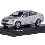 Macheta Auto &Scaron;koda Octavia III (A7) &ndash; Scara 1:43 Abrex Argintiu scara 1:43