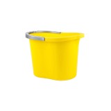 Galeata ovala, 13 litri, Gospodina, galbena, Plastor Trading