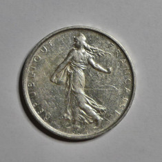 Moneda argint 5 francs(franci) 1964 Franta(11350) foto
