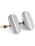 Set 2 Semnalizari Aripa LED cu sticla transparenta pentru Opel Movano, Vivaro