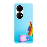Husa compatibila cu Huawei Nova 9 model Be a nice human, Silicon, TPU, Viceversa, Transparent, Carcasa