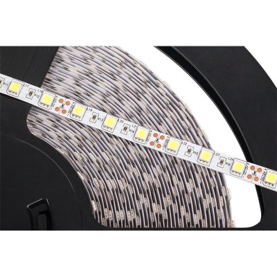 Banda LED SMD 5050x60/m IP20 12V 5.6W/m 720lm/m 6500K alb rece 1m REBEL foto