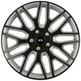 Set 4 Capace Roti 17 inchi (R17) Dakar Negru-Gri, Compatibile Cu Mini