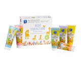 Set vopsea cu degetele Pastel, 6 tuburi x 75 ml, lavabil, 2+ ani